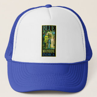BLUE MOONSHINE INDICA TRUCKER HAT
