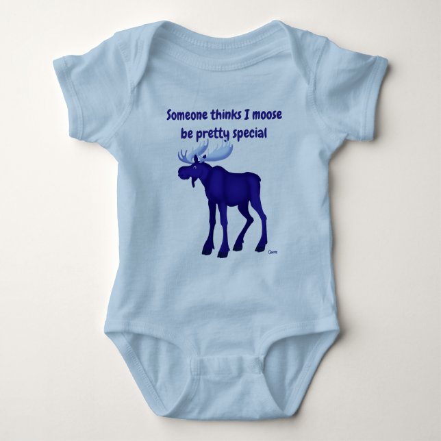 Blue Moose - Baby Bodysuit (Front)