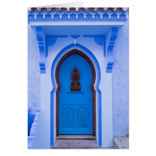 Blue Moroccan Door (Front)