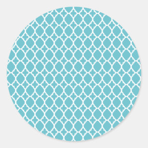 Blue Moroccan Tile Stickers