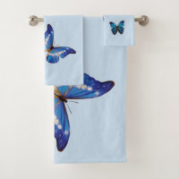 Blue Morpho Butterflies