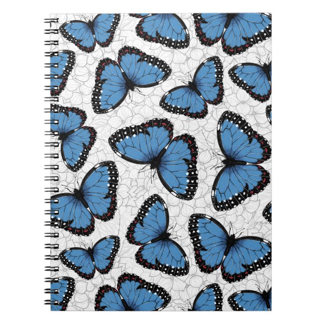 Blue morpho butterflies notebook (Front)