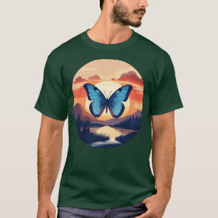Blue Morpho Butterfly 13 T-Shirt