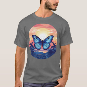 Blue Morpho Butterfly 2 T-Shirt