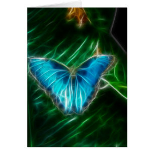 Blue Morpho Butterfly Fractal
