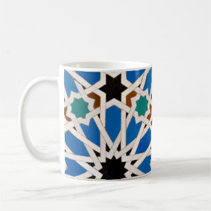 Blue Morrocan Mosaic Mug
