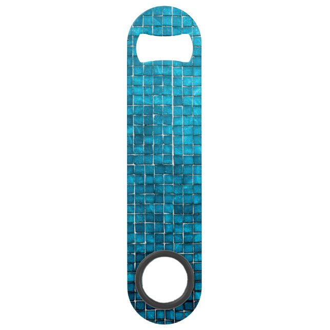 Blue mosaic pattern (Front)