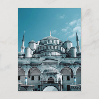 Blue Mosque in Istanbul Postcard