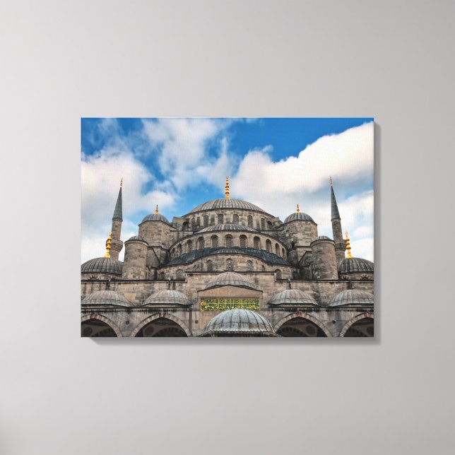 Blue mosque Istanbul Canvas Print (Front)