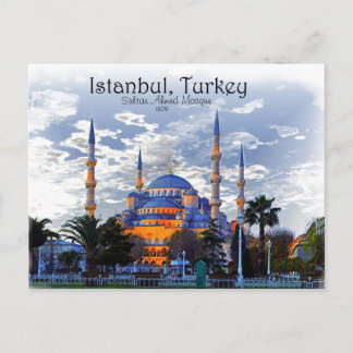 Blue Mosque- Istanbul Postcard