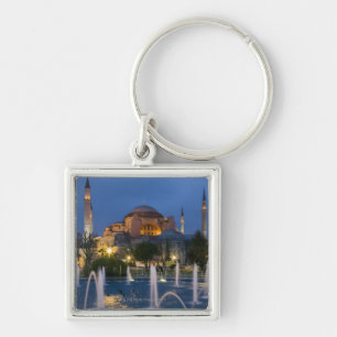 Blue mosque, Istanbul, Turkey Key Ring