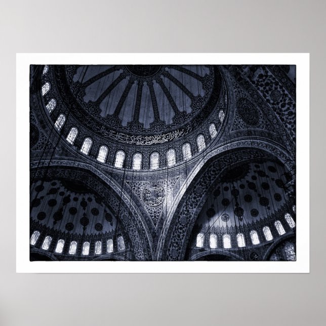 Blue Mosque, Istanbul /Turkey Poster (Front)