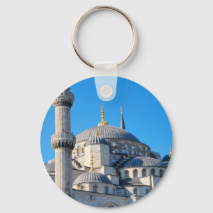 Blue Mosque Keychain