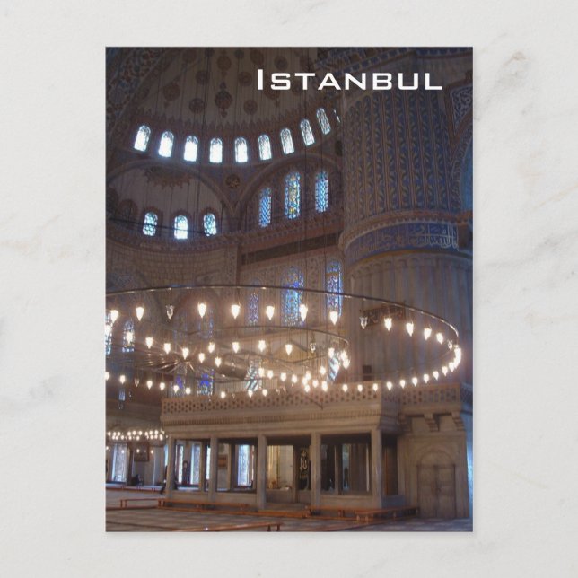 Blue Mosque Postcard (Front)