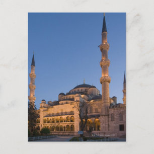 Blue Mosque, Sultanhamet Area, Istanbul, Turkey 2 Postcard