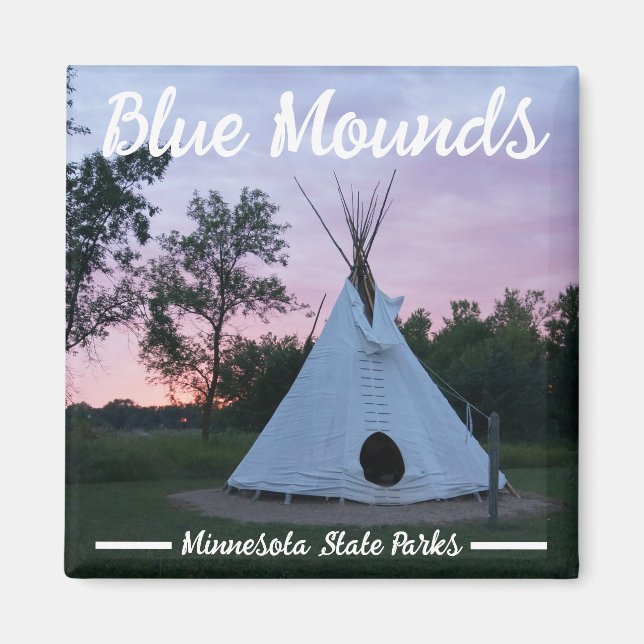 Blue Mounds State Park Magnet (Front)