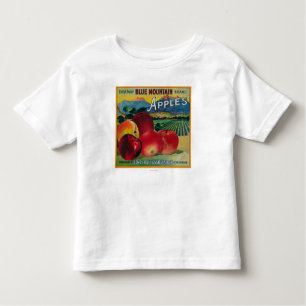 Blue Mountain Apple Crate LabelCove, OR Toddler T-Shirt