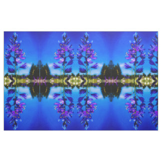 Blue Mountain Camas Tapestry Fabric