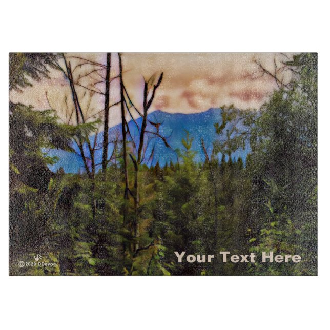 Blue Mountain Idaho Cutting Board (Front)