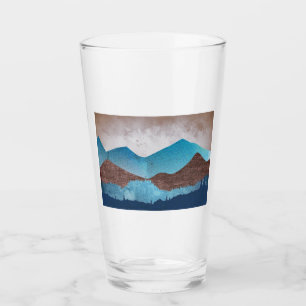 Blue Mountain Peaks Glass
