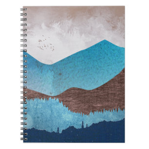 Blue Mountain Peaks Notebook