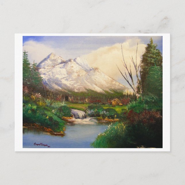 Blue Mountain Postcard (Front)