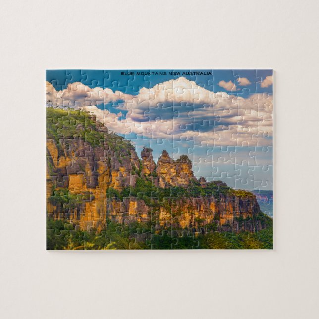 Blue Mountains Australia Jigsaw Puzzle (Horizontal)