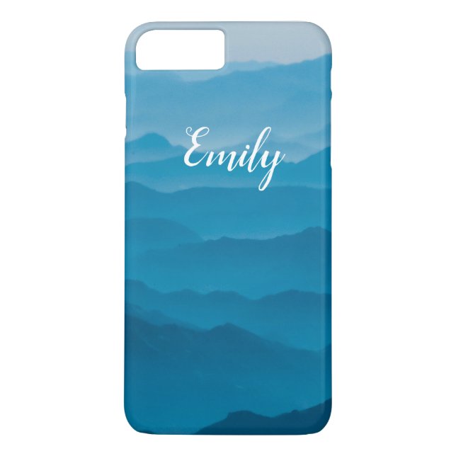 Blue Mountains Case-Mate iPhone Case (Back)