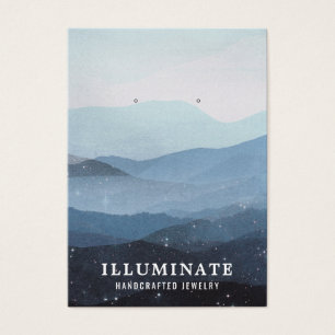 Blue Mountains Earring Display Cards