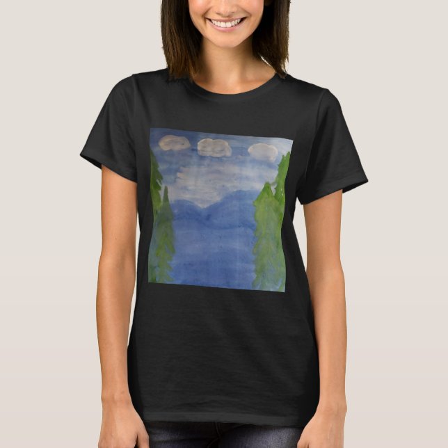 Blue Mountains Nature T-Shirt (Front)