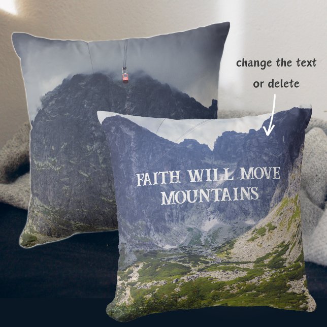 Blue mountains peaks and a valley cushion (Creator Uploaded)