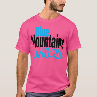 Blue Mountains Unicorn Australia Raised Me Basebal T-Shirt