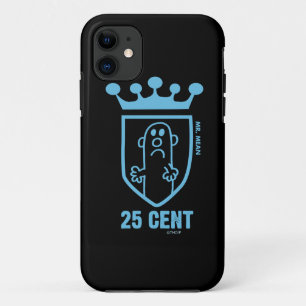 Blue Mr. Mean Crest & Crown iPhone 11 Case