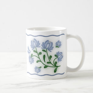 Blue Mums Coffee Mug
