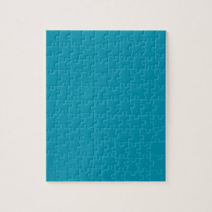 Blue (Munsell) (solid colour) Jigsaw Puzzle
