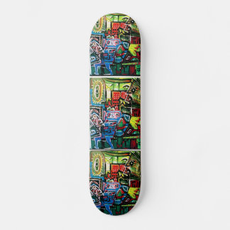 BLUE MUSCLE SKATEBOARD