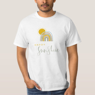 Blue & Mustard Rainbow Daddy Sunshine T-Shirt