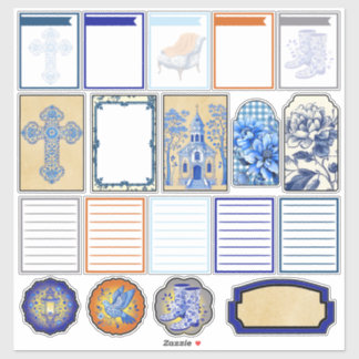 Blue n White Floral Beauty