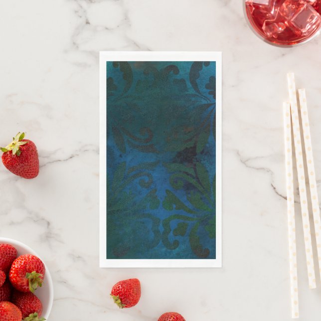 blue napkin (Insitu)