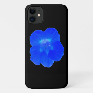 Blue Nasturtium iPhone 3 Case