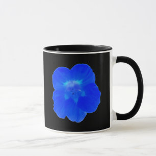 Blue Nasturtium Mug