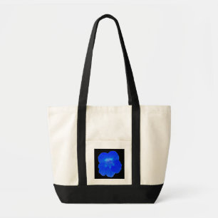Blue Nasturtium Tote Bag