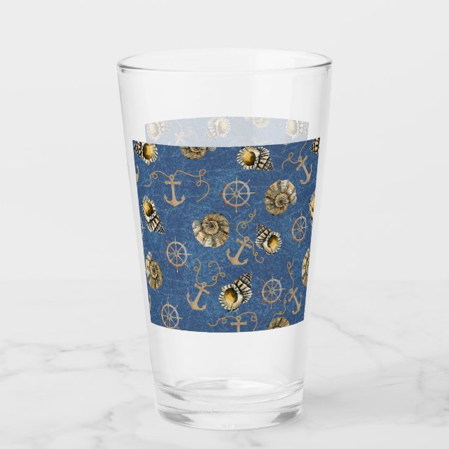 blue nautical glass (Front)