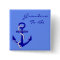Blue Nautical Grandma To Be Anchor Pin