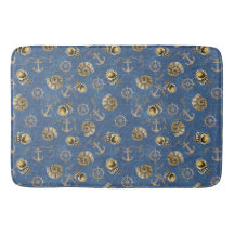 blue nautical pattern