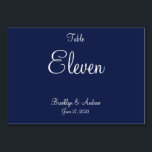 Blue Nautical Wedding Place Cards Table Cards<br><div class="desc">Blue nautical wedding place cards table cards with customisable text</div>