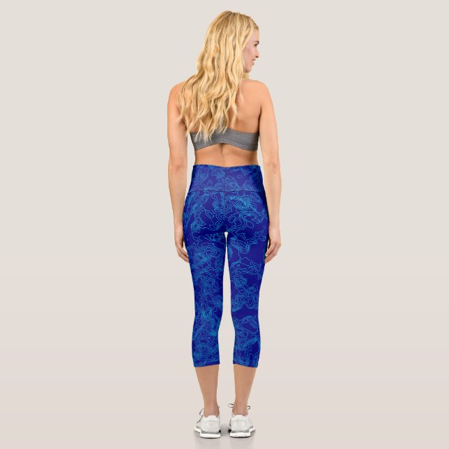 Blue Navigator Leggings (Back)