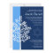 Blue Navy Tree of Life Bar Mitzvah Invitations