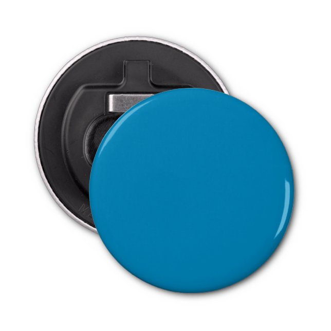 Blue (NCS) (solid colour)  Bottle Opener (Front)