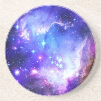 Blue Nebula Coaster